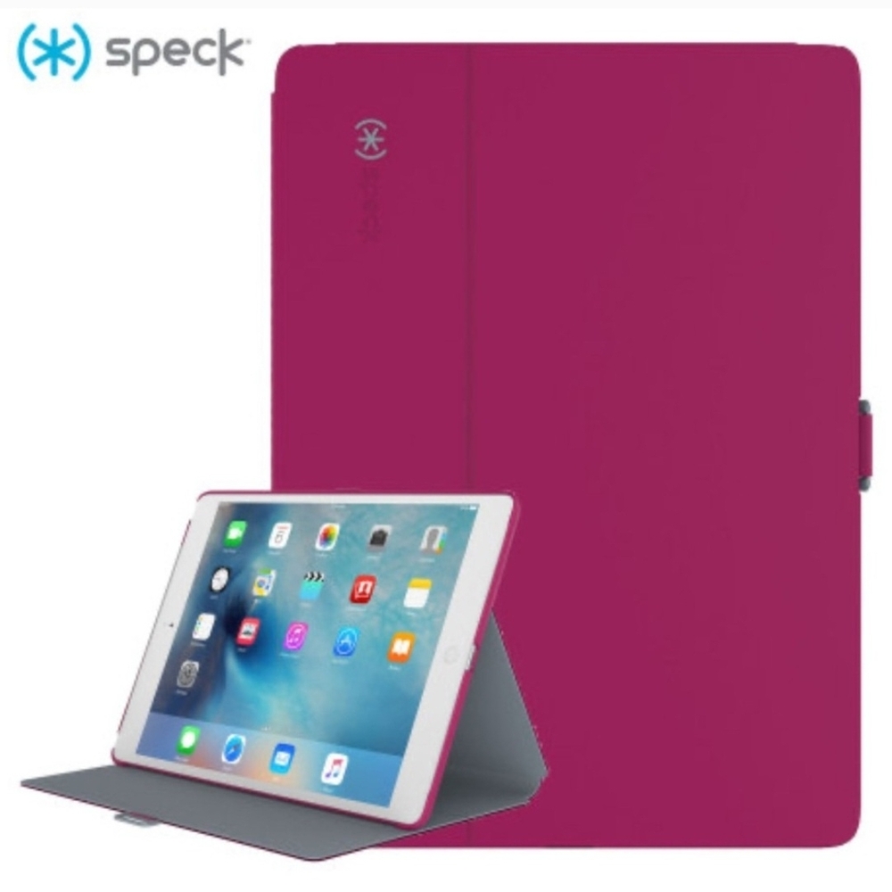 Speck StyleFolio iPad Pro 12.9” Case Hot Pink/ Gray Interior Brand New in Box